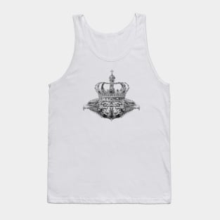 Doppeladler mit Krone Tank Top